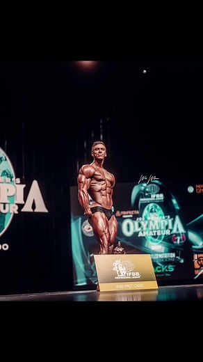 NEW IFBB PRO! 2021 Amateur Olympia Classic Physique overall champ 🙌🏼🙌🏼 #fittok #fyp #viral #bodybuilding #SoundcoreGoForGold