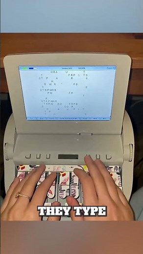 ⚡220 WPM Stenographer in Action!