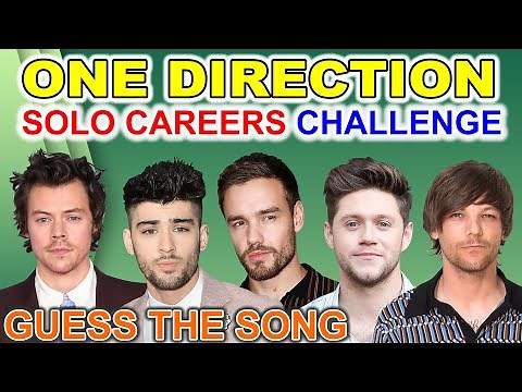 Guess The Song ★ONE DIRECTION MEMBERS ★ Solo Career Challenge