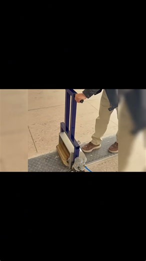 Large Plane Treatment #grinding #grinder #Wire drawing machine