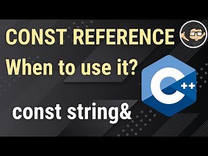 C++ Const Reference