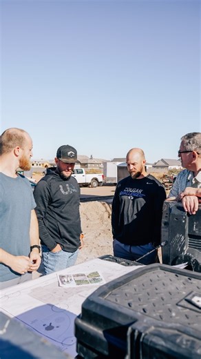 The boss showed up on site in Crimson! We love having Dennis walk the job — that extra set of eyes, experience, and attention to detail makes a difference every time. And let’s be honest… everyone loves seeing him out here. Hands-on leadership is just part of how we do things. | Dennis Miller Homes