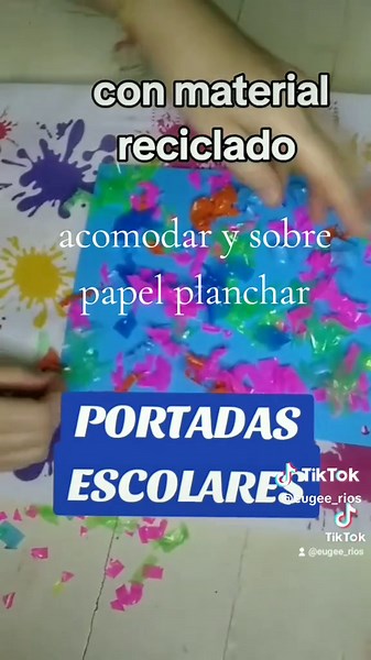 Ideas creativas para portadas de cuadernos recicladas