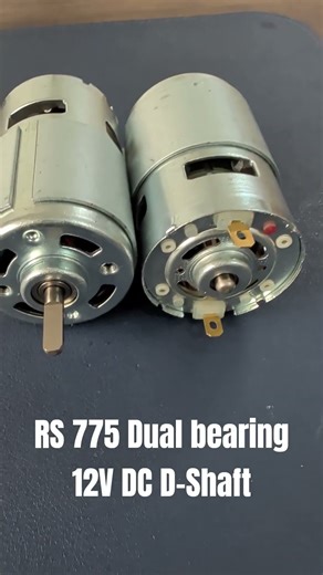 RS775 dual bearing motor #RS775 #775 #12vdcmotor #775motor