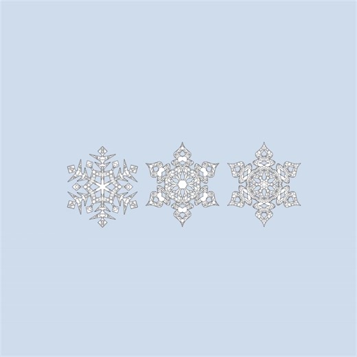 2.8K views | ❄️ Frosty Fun! ❄️ Snowflake Mandalas- Coloring Pages...