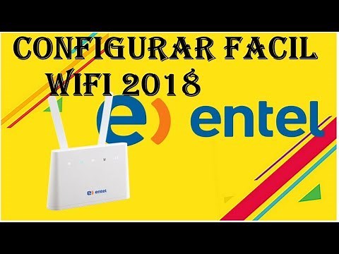 tutorial de como configurar un router Entel hogar cambiar clave de wifi y mas 2018