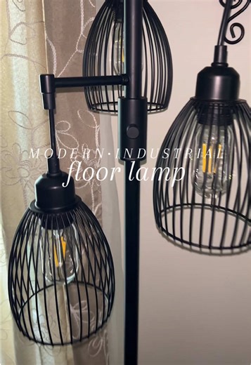 Stylish Industrial Floor Lamp for Modern Spaces
