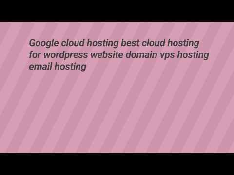 Google cloud hosting best cloud hosting for wordpress website domain vps hosting email hosting 1