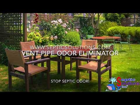 Vent Pipe Odor Eliminator from Septic Solutions® - Stop Septic Odor!