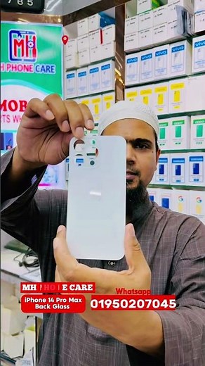 iPhone 14 Pro Max Back Glass Replacement 🔥 Original Quality Back Cover Repair | MH PHONE CARE
