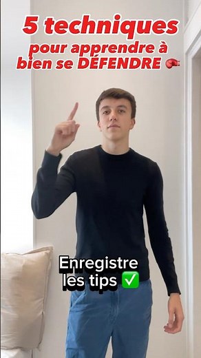 Les 5 techniques de boxe pour apprendre ou améliorer ta défense.