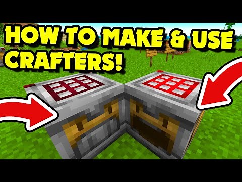 How to Make & Use The CRAFTER in Minecraft 1.21+?! | Basic Auto Crafter [Very Easy]