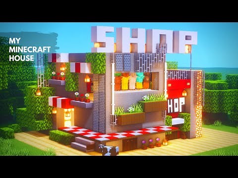 Minecraft: How to build a super simple clothes shop