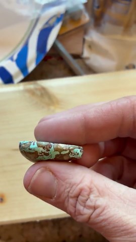 Tricolor Royston Royal Blue Turquoise, Flat Back Cab - Etsy