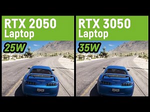 RTX 2050 25W vs RTX 3050 35W // Laptop