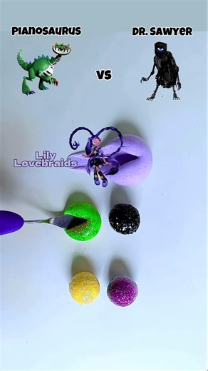 Poppy Playtime (Part 13) Mixing 6 Colors 🤍💜, 💚🖤, 💛🩷