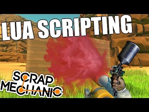 Scripting a Paint GUN! [Scrap Mechanic LUA]