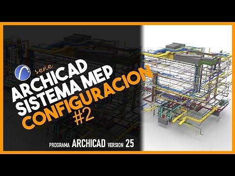 🛁 ArchiCAD MEP! (Instalaciones en AC25) ► #02 Configuración