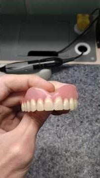removable plate denture #dental #dentist