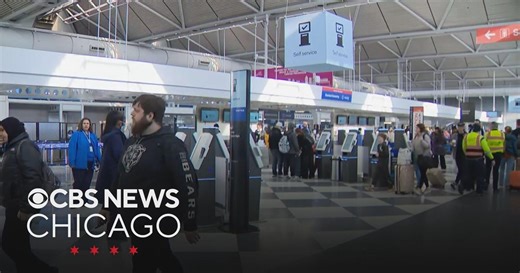 ICE agent reported at Chicago O'Hare amid TSA wait time worries