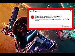 Hyper Scape Error de INSTALACION Problema al Instalar Display RESUELTO