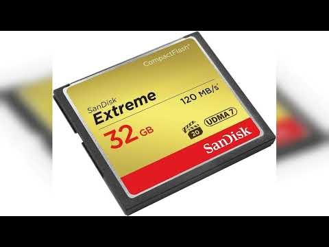 Review: SanDisk 32GB Extreme CompactFlash Memory Card UDMA 7 Speed Up To 120MB/s - SDCFXSB-032...