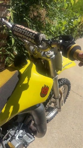 Rm 85 rev #dirtbike #suzuki #startup #2stroke