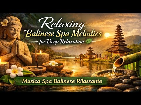 Deep Relaxation with Relaxing Balinese Spa Melodies | Musica Zen e Antistress