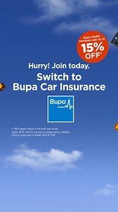 Save up to 30% when you choose Pay As You Drive Cover^ option when you take out a new eligible Bupa Car Insurance policy. Click to read and consider T&C’s. Get a quote today Bupa is auth rep of issuer, Open AFSL 451712. Insurer is Hollard AFSL 241436. Click to read and consider the PDS and TMD to see if this product is right for you. | Bupa Australia