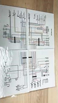 1987 Harley Davidson Heritage softail wiring diagram (ignition switch)