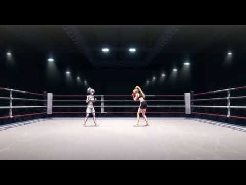 Silver vs Saki Ryona | Anime Boxing | Full Fight
