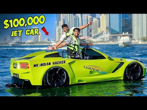 We Drive A Petrol Car On Water - कार को पानी पर चला दिया | MR. INDIAN HACKER
