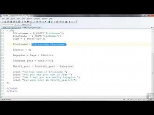 0308 Assigning Values To Variables