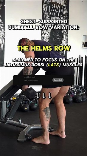 DUMBBELL HELMS ROW