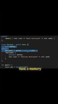 Why You Need a Virtual Destructor 🗑️