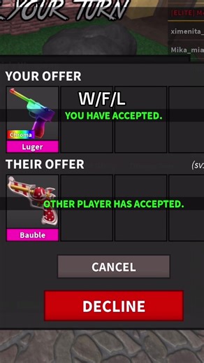 #mm2 #trading #fyp #viral #roblox