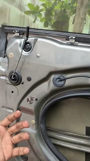 How to loosen the Mini Cooper window lift bolts