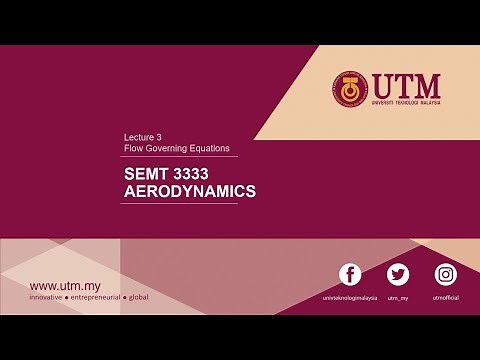 Fundamental Aerodynamics - Continuity Equation