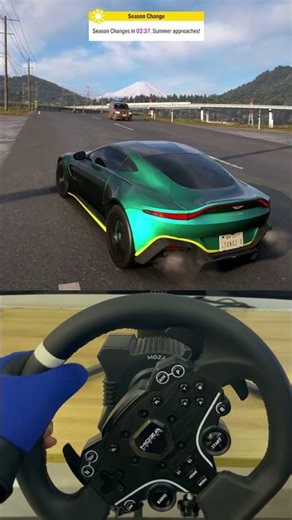 Forza Horizon 6: Driving the Aston Martin Vantage 2019 During Summer Season Change
