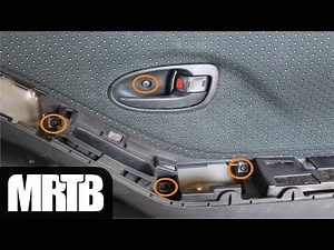 2008 Toyota Yaris Hatchback - Door panel removal