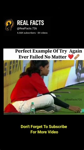 Perfect Example Of Try Again 👌❤️ #shorts #wpl #wpl2026 #motivation #trending #motivational #viral