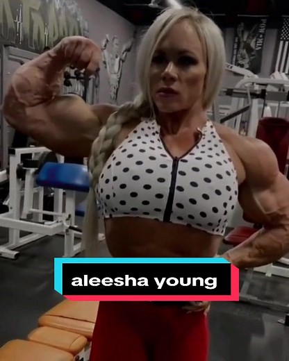 Aleesha Young: Muscular Women in Bodybuilding - FBB and Muscle Domination