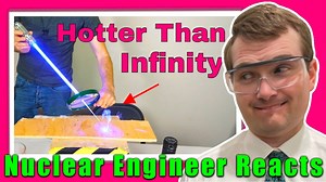 Negative temperature explained: How a 5W laser makes it possible | Nuclear engineer reacts to Action Lab
