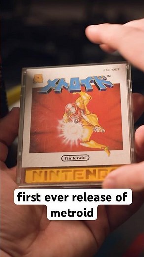 metroid on the famicom disk system #nintendo #shorts