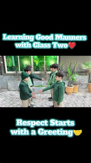 Teaching Good Manners in Class Two