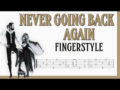Never Going Back Again - Fleetwood Mac | TAB Fingerstyle for Guitar