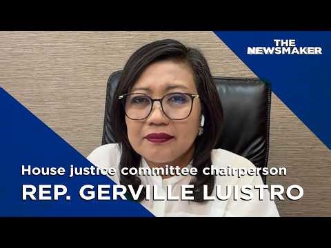 House justice committee chairperson Gerville Luistro | The Newsmaker