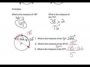 10.4 Inscribed angles and inscribed polygons notes 2023