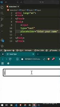 HTML Input Types Explained in Hindi | All Input Types with Attributes 🔥 #html #tutorial