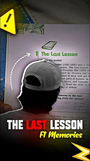 The Last Lesson - Class 12th English | #jee2025 #jeemotivation #class12
